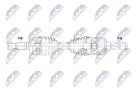 Antriebswelle NTY NPW-LR-053 FüR Landrover Freelander L359 SD4 4X4 TD4