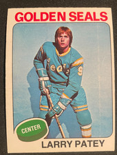 Larry PATEY 1975-76 O-Pee-Chee Hockey Rookie #137 California Golden Seals