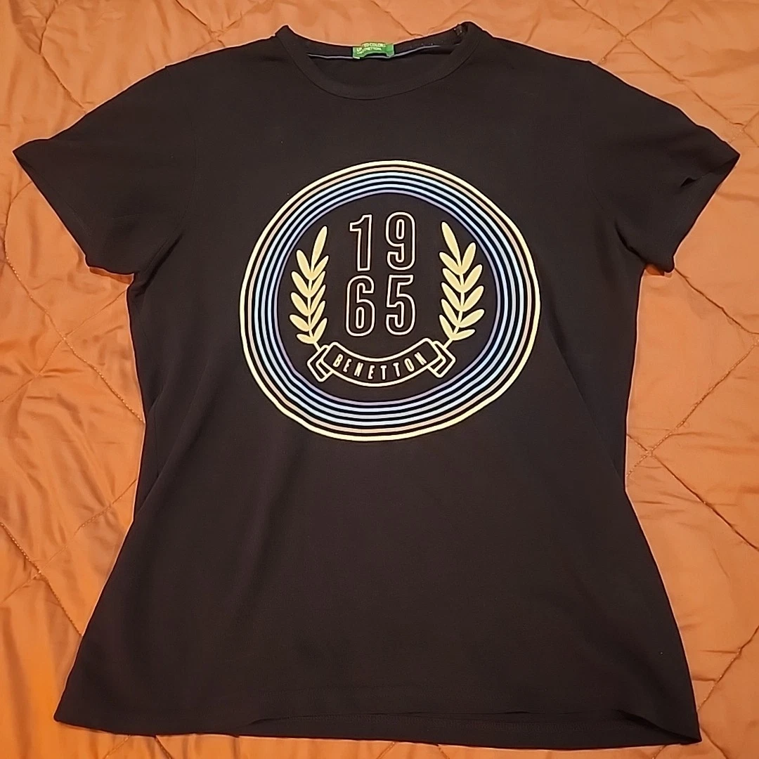 UNITED COLORS OF BENETTON T-Shirt in Graumeliert ABOUT YOU
