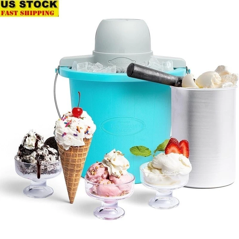 Homemade Ice Cream Machine Instant Gelato Maker Easy Churning Fun Parties New
Opens in a new window 