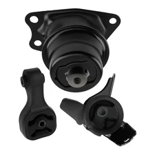 3Pcs Engine Motor & Transmission Mount Set For Honda Fit 1.5L I4 SOHC 2009-2014