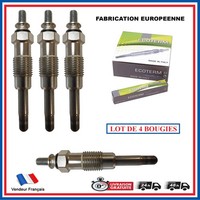 4 GlüHkerzen Aluminium M12X125 68 Mm FüR Renault Clio Megane Express GLP020