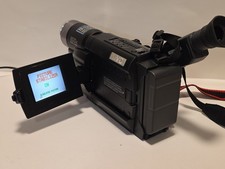 JVC GR-SXM240U VHS-C Video Camera with Charger Powers ON