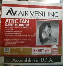 Air Vent INC. Attic Fan, Gable-Mounted  (53320) FS