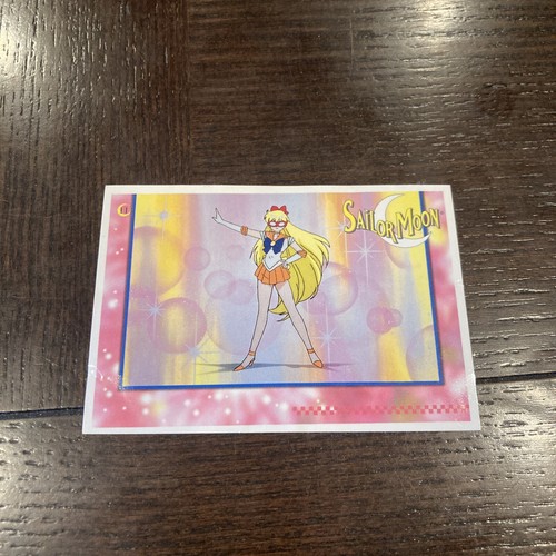Sailor Moon Trading Sticker Card #11 1999 DIC Entertainment Toei Animation VTG - Picture 2 of 9