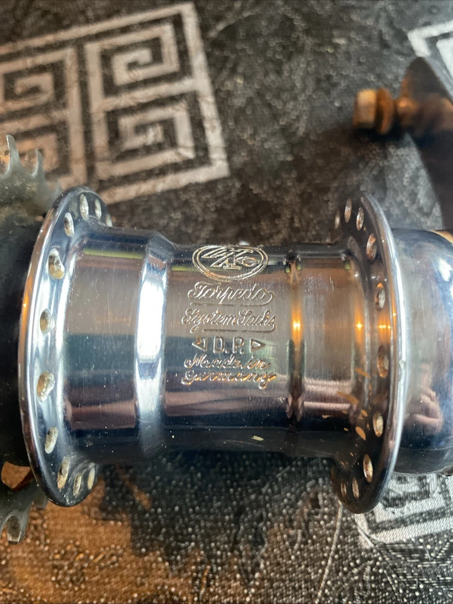 Jeu De Moyeux Sachs Vintage 36 Trous - Fileté Avant/arrière, Axe Plein, Boulonné - Pour Vélos Route, Fixie, Cyclocross