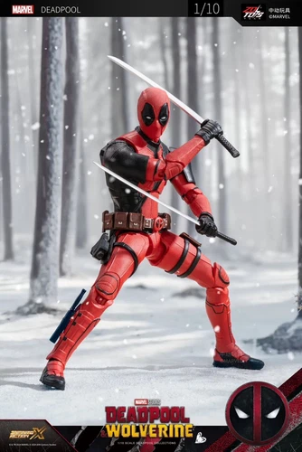 zd toys DEADPOOL & WOLVERINE 1/10 scale action figure set of 2 mcu MARVEL NEU - Bild 12 von 23