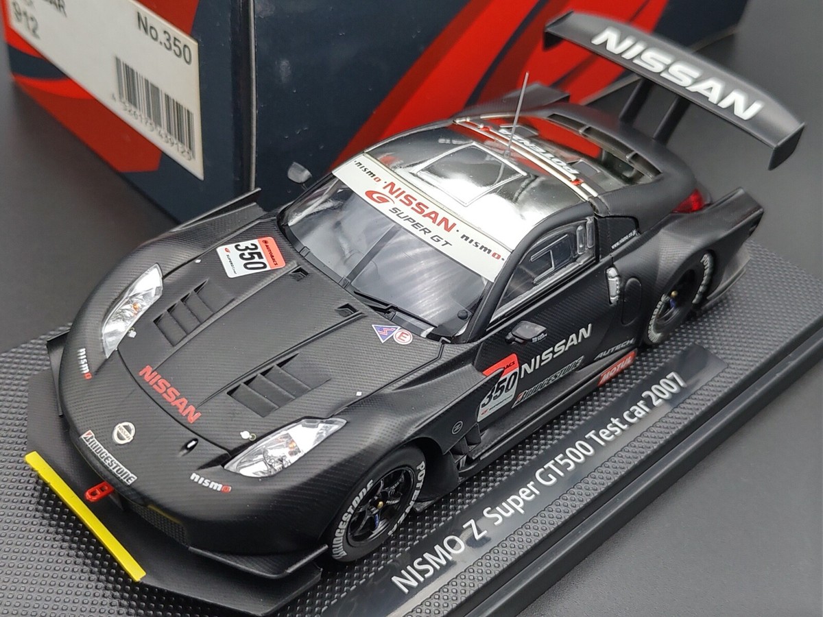 EBBRO 43912 1:43 NISSAN NISMO FAIRLADY Z TEST CAR 2007 SUPER GT