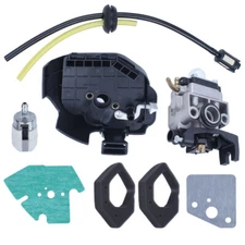 Carburetor Air Filter Cover Fuel Filter Line For Honda GX25 GX25NT HHT25S Engine