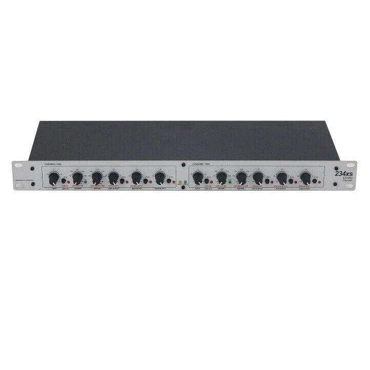 234XS Crossover Stereo 2-Way/3-Way Electronic Crossover Mono 4-Way Audio Device - Image 2 of 4