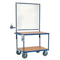 Fetra - Tischwagen 2402 Mit Infektionsschutzausstattung