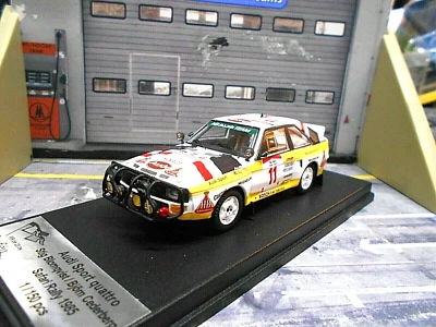 AUDI Sport Quattro S1 African Safari Rallye 1985 #11 Blomqvist HB S Trofeu 1:43 - Bild 1 von 4