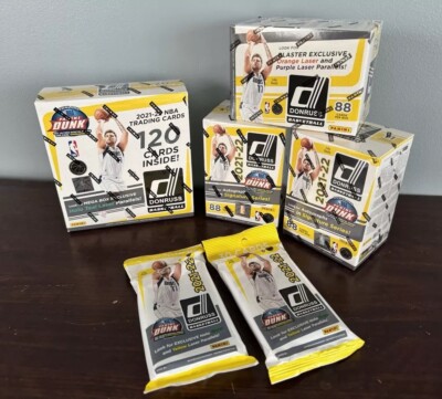 2021-22 Donruss Basketball Mega, Blasters (3), and Cellos (2) ULTIMATE LOT!!!