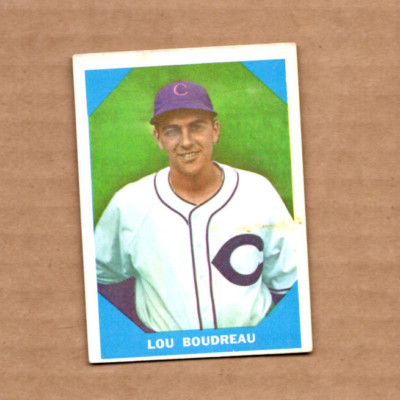 1960 Fleer #16 Lou Boudreau Cleveland Indians | eBay