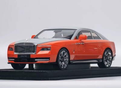 Rolls-Royce Spectre (Gloss Orange/Gray) [H&H] Maßstab 1:18