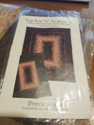 Trip For ''2'' To Boston Makes Two Quilts
