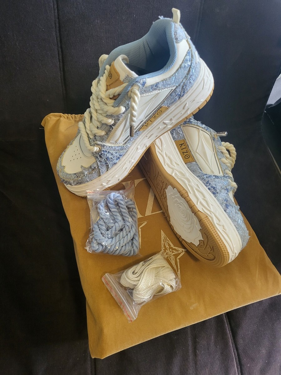 KIZOKICKS “DENIM” DIAMONDS LIMITED RELEASE SNEAKERS SOLD OUT