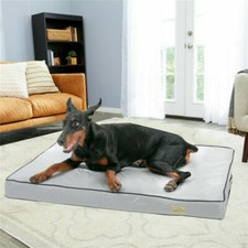 Waterproof Heavy Duty Orthopedic Dog Bed for Medium, Large Dogs High Foam Kennel