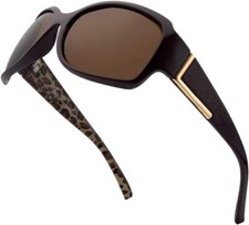 Womens Polarized Sunglasses Retro Sun Glasses Vintage Fashion Jackie O