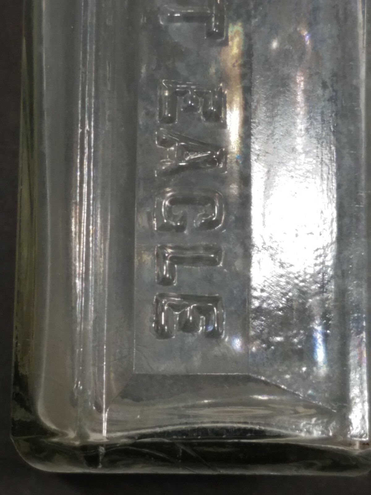 Gebhardt Eagle Vintage/Antique Glass Bottle "Chili Powder " eBay