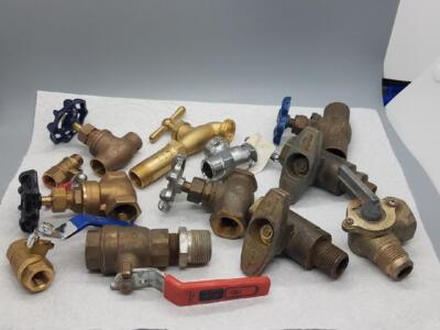 12 Piece LOT of Assorted Valves, New and Used - Project LOT | eBay