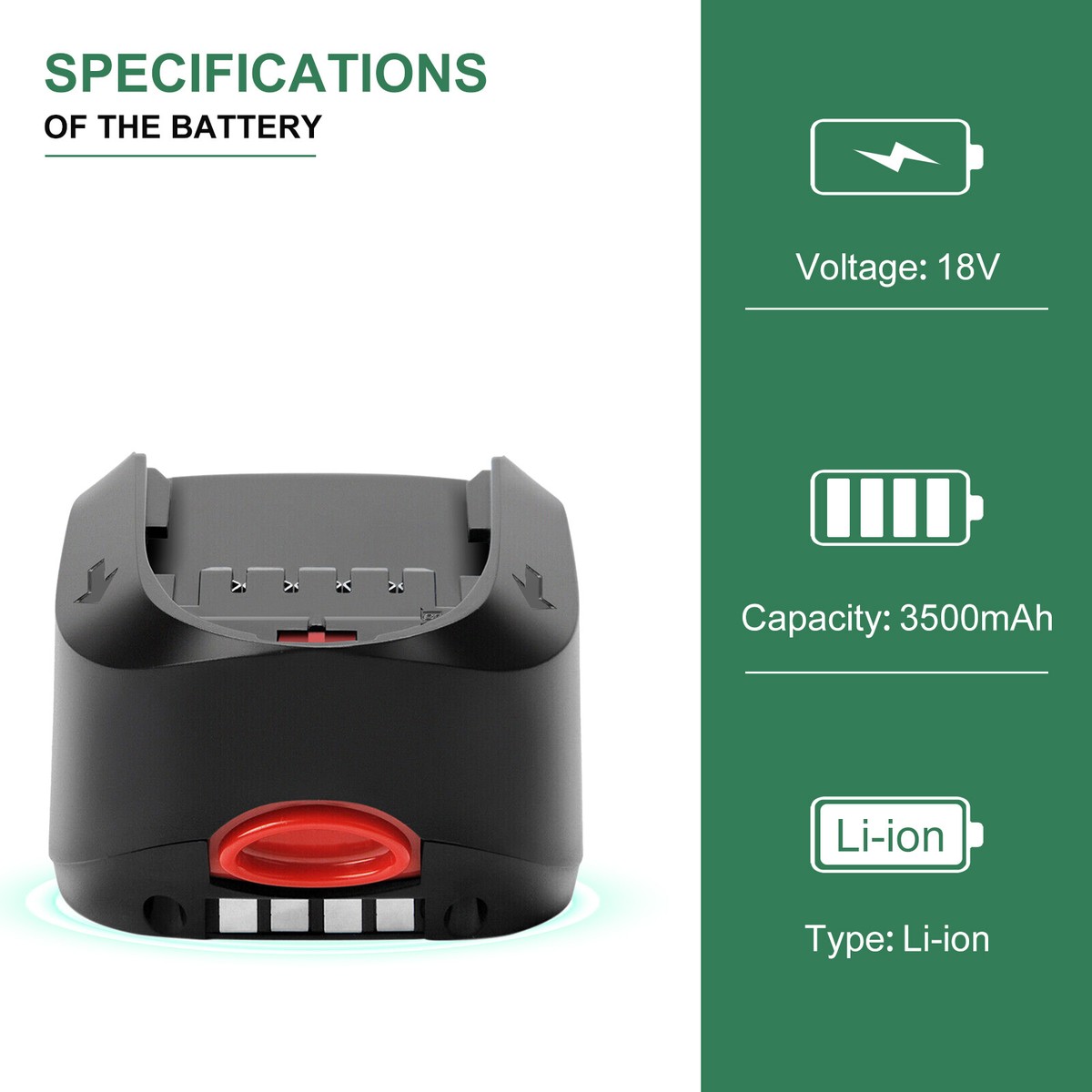 Batteria 18 V Litio 8ah Procore 1607a35ozr - De Rosa Srl - Foto 5