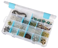 ArtBin 6847AG Medium Anti-Tarnish Box with Removable Dividers, Jewelry & Craf...