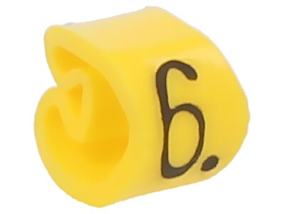 PA-10003AV40.6 Markings Marking: 6 2.5-5mm PVC Yellow -30-60°C PA-1 PART