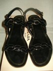 100% AUTHENTIC NEW WOMEN PRADA BLACK ROPE PATENT VERNICE 3 SANDALS EU 39/US 9 — photo 2