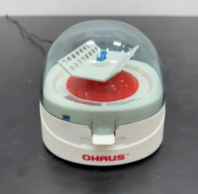Ohaus Mini Centrifuge, FC5306, 6000 rpm, 2 mL x 8 + 0.2 mL Rotor