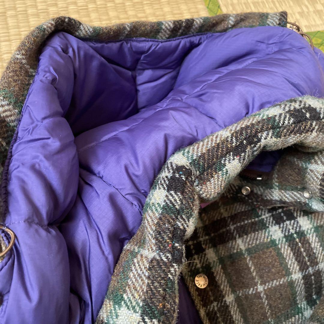 THE NORTH FACE PURPLE LABEL × HARRIS TWEED Men's Down Jacket THE NORTH FACE PURPLE LABEL × HARRIS TWEED Men's Down Jacket