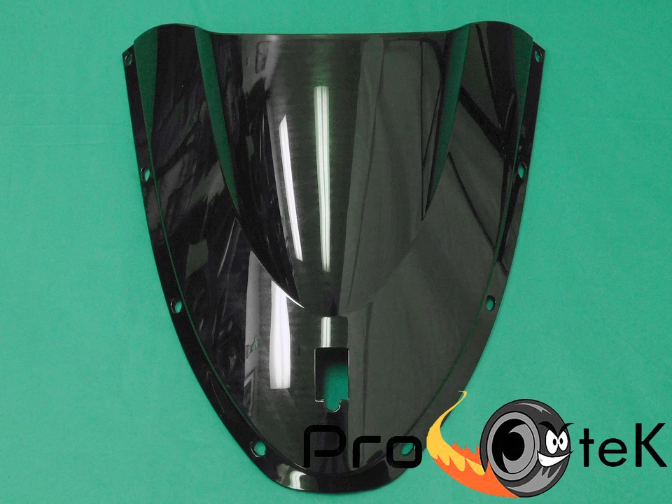 Ducati 749 999 S SP R ABS Smoke Black Double Bubble Windscreen Windshield - Image 2 of 2