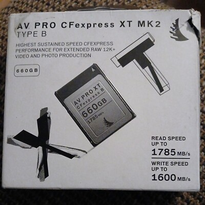 Angelbird AV PRO XT MK2 CFexpress 660GB Typ B | CFexpress-Karten