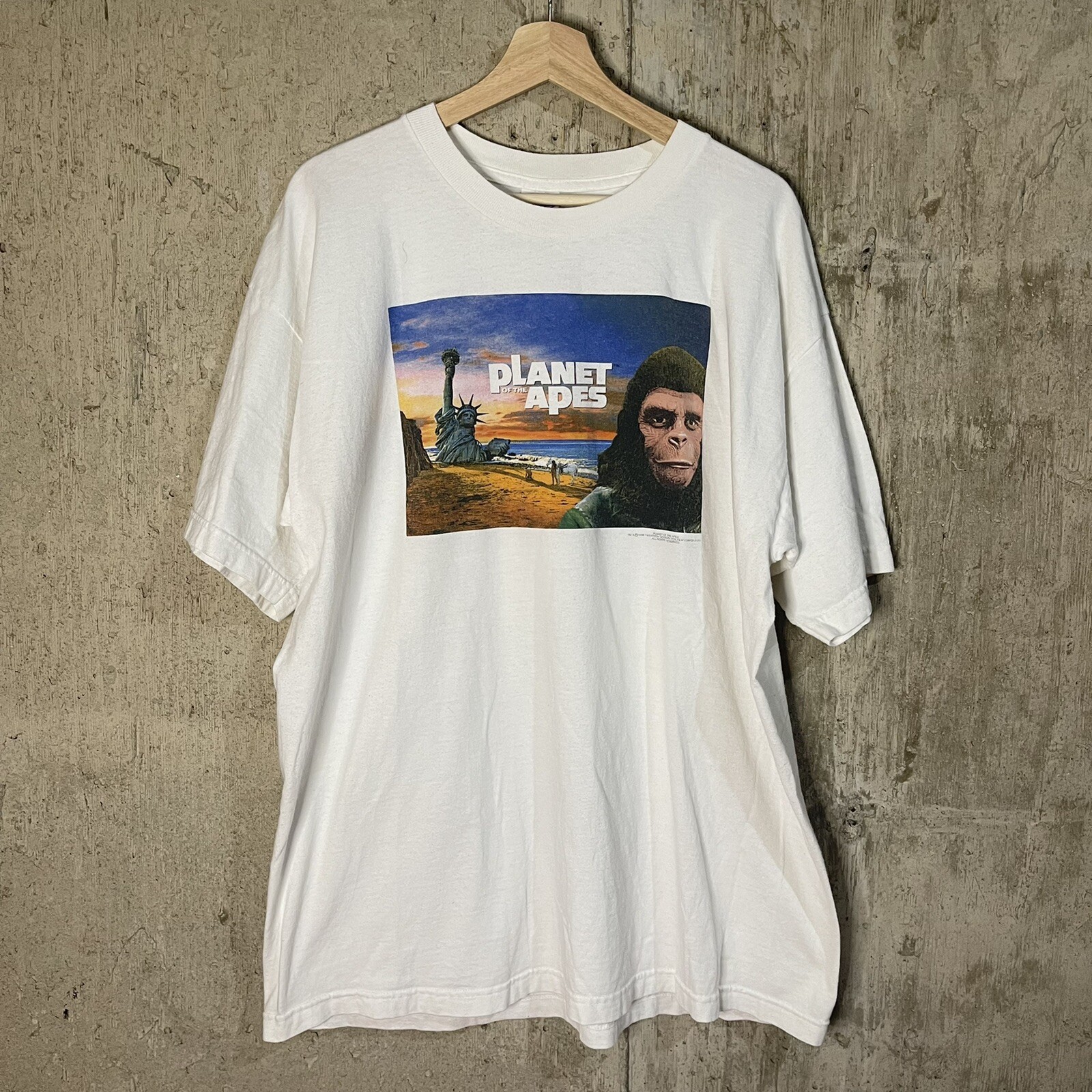 Vintage Planet Of The Apes Movie Promo Shirt Size XL - Gem