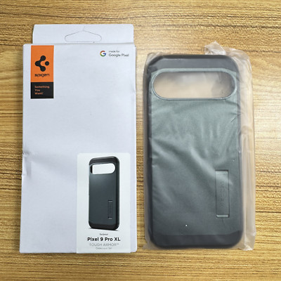 Spigen Google Pixel 9 Pro XL [Tough Armor] Abyss Green Phone Case ACS07728