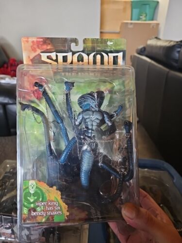 Spawn the Dark Ages Series 14 Viper King Figure Blue Version McFarlane 1999 NEW - Picture 1 of 1