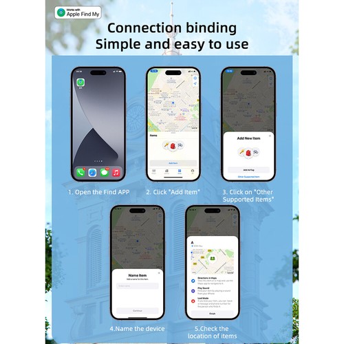 Works With Find My Keys Finder and Item Q1H8 - Picture 10 of 12