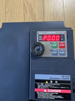 TOSHIBA VFS15-2037PM Inverter Removed From The Working Machine