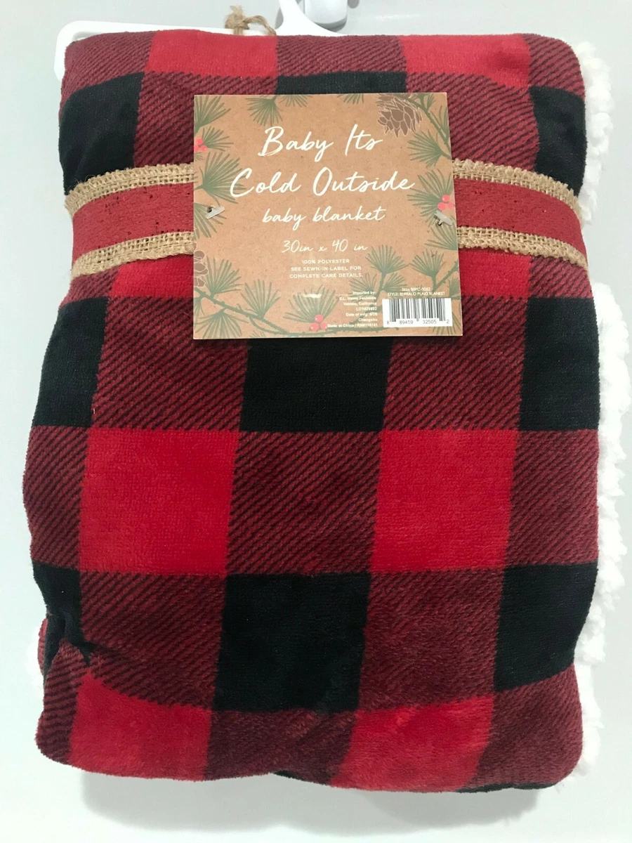 Baby it's cold outside blanket sale