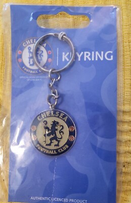 CHELSEA FC FOOTBALL CLUB SOCCER METAL KEYCHAIN (NEW) L 110