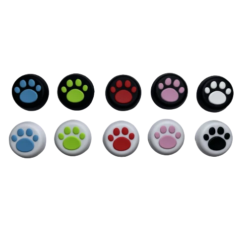 Cute Kitten Puppy Dog Cat Paws Analog Caps - For PS4, PS5, Xbox X S Thumb Grips - Image 2 of 4