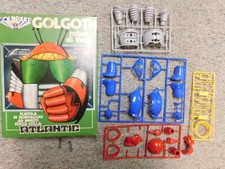 Atlantic of Italy Space Box GK4 Goldrake Golgoth robot di Vega 1978 issue Lot 2