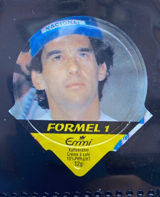 RARE VINTAGE EMMI F1 FORMULA 1 SERIES AYRTON SENNA MOTOR RACING