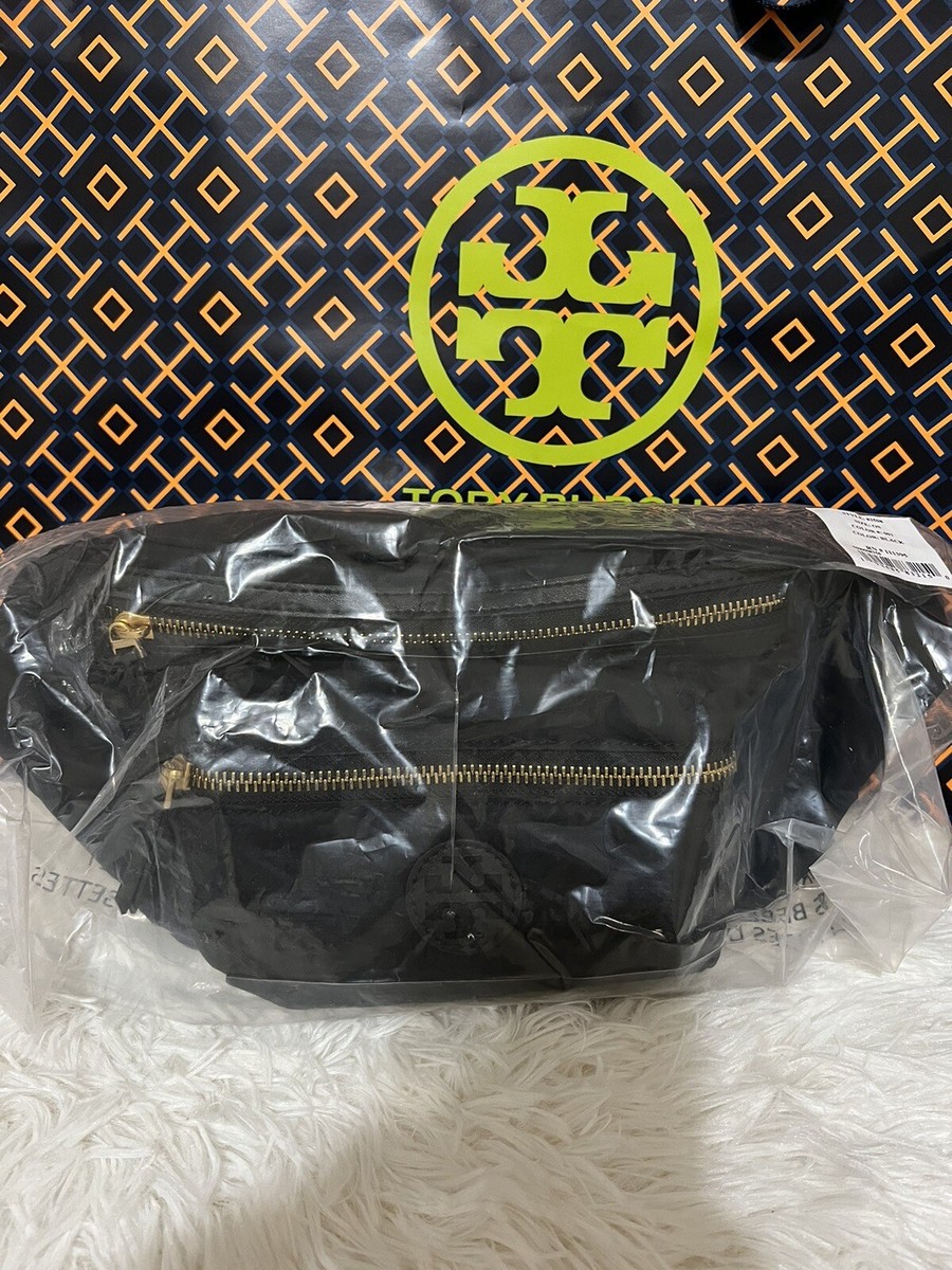 Tory Burch Nylon Belt Bag Black | eBay
