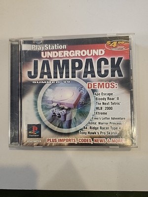 Playstation Underground Jampack PS1 Complete 1998 
