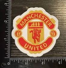 MANCHESTER UNITED IRON ON EMBORIDERED PATCH. EPL ENGLISH PREMIER LEAGUE SOCCER