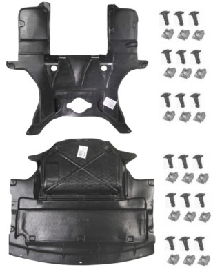 UNTERFAHRSCHUTZ MOTORSCHUTZ + EINBAUSATZ CLIPS FUR BMW 7 E38 1994-2001