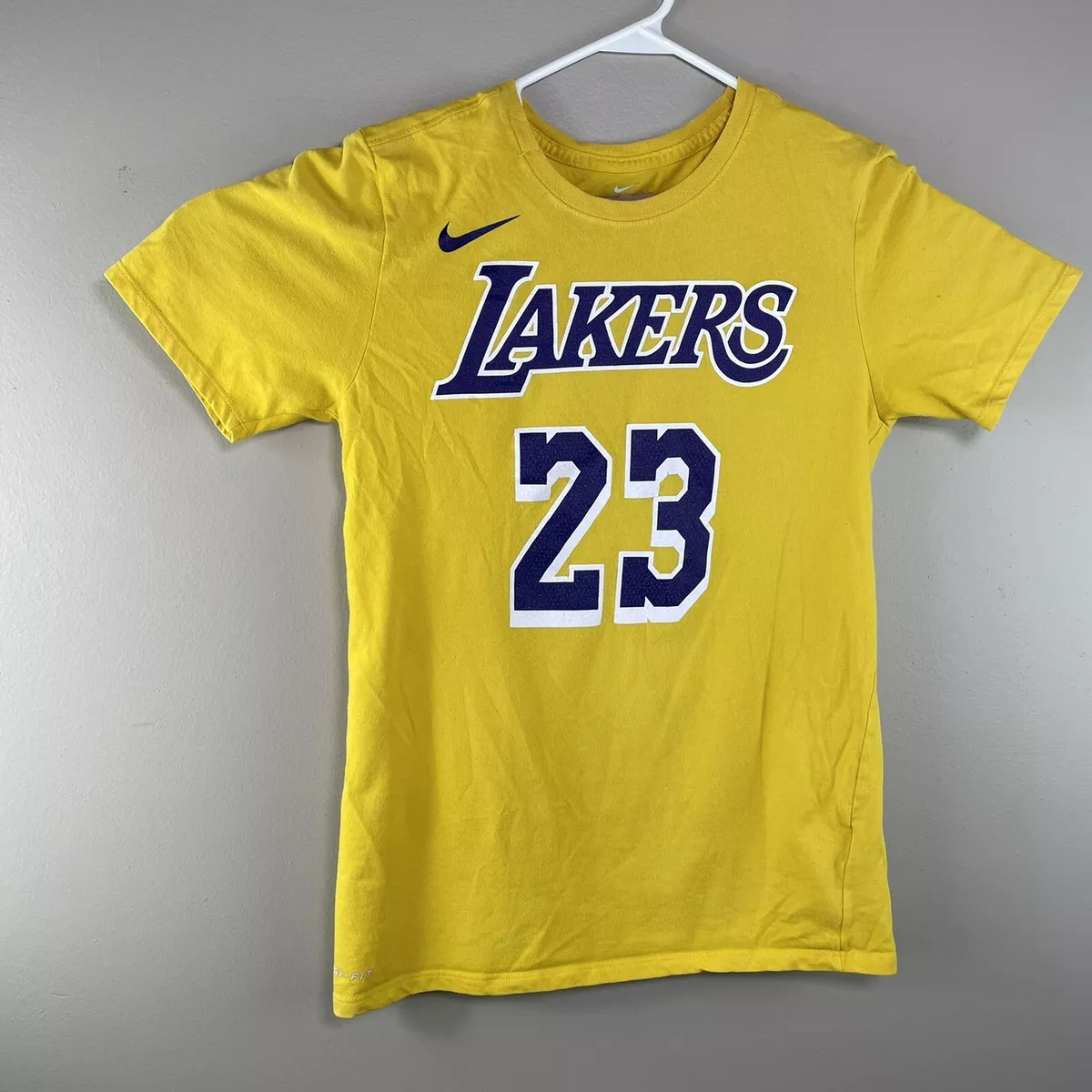 LeBron James Lakers Nike Dri-FIT NBA T-Shirt.