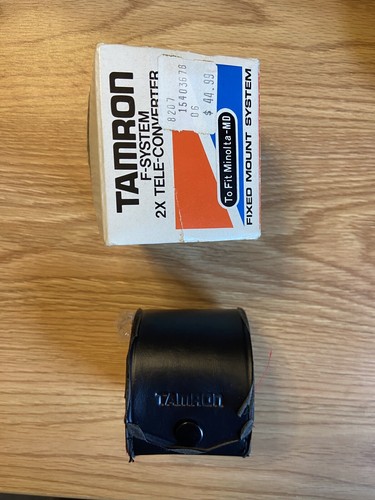 Tamron MC Telekonverter 2X für Minolta-MD F-System Festmontage mit Box - Bild 6 von 12
