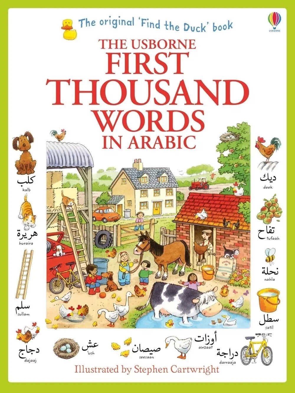 Usborne First Thousand Words in Arabic By Heather Amery 9781409570394 Paperback